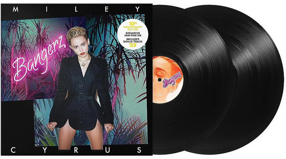 Miley Cyrus Bangerz album vinyl 10th anniversary editino collector 2023