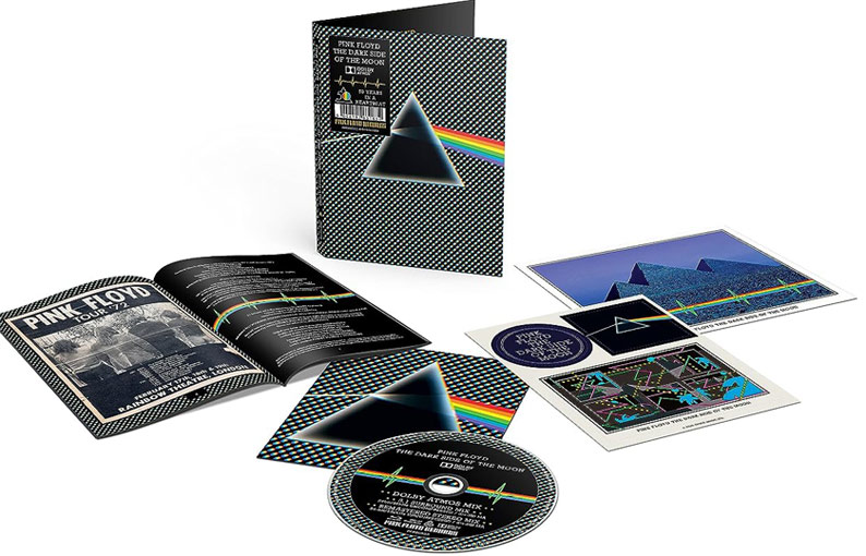 Dark side moon pink floyd 50th remaster 2023 cd bluray vinyle DTS Dolby