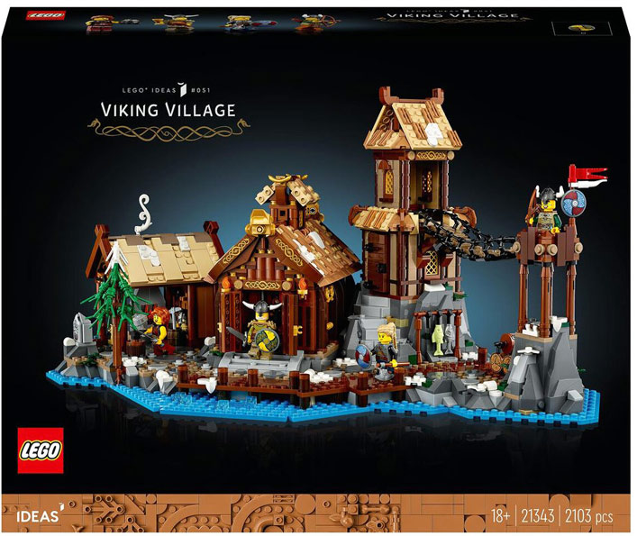 Lego ideas village viking collection ideas 21343
