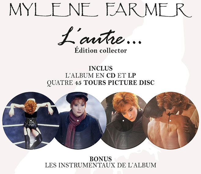 mylene farmer L autre Edition Limitee Coffret Collector vinyl lp