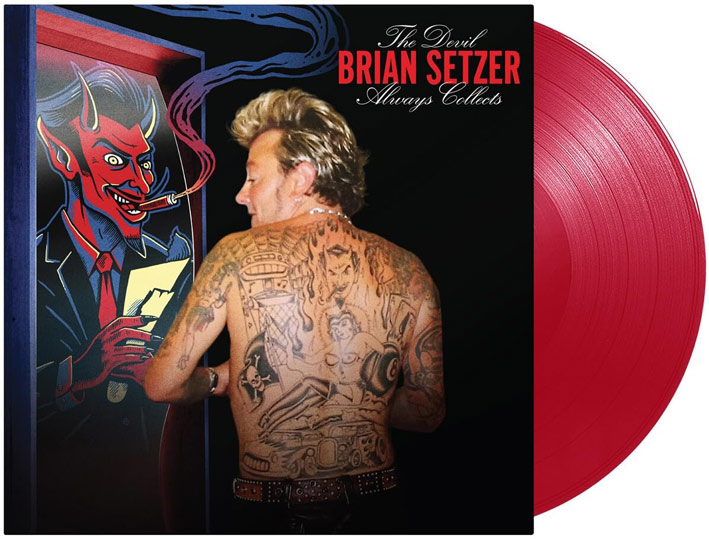 brian setzer devil always collects album vinyl lp edition