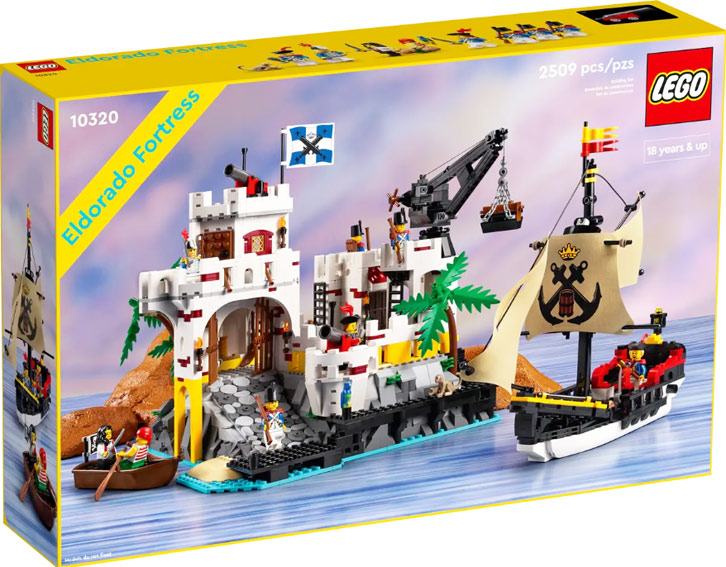 Lego eldorado forteress 10320 achat idee cadeau noel
