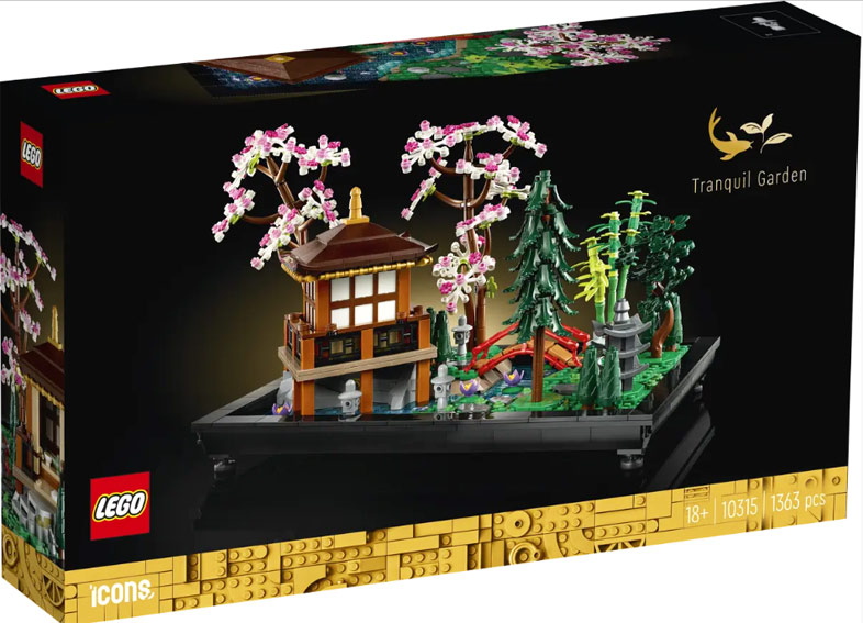 LEGO 10315 tranquil garden jardin paisible japonais collection icons