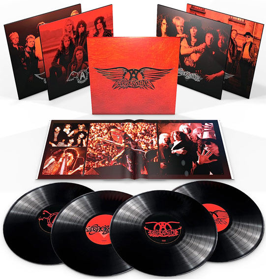 Aerosmith greatest Hits best of edition vinyl lp 4LP coffret collector