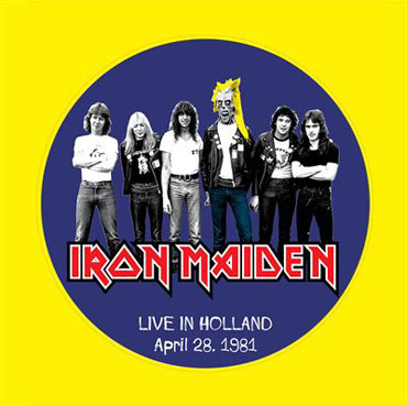 Iron Maiden live reading festival 1980vinyl picture disc