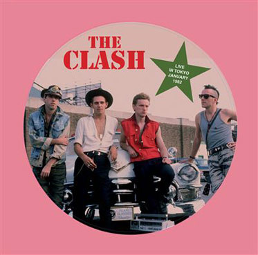 The Clash Live Tokyo 1982 vinyl picture disc