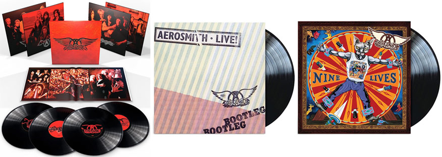 aerosmith 50th ediiton vinyl lp