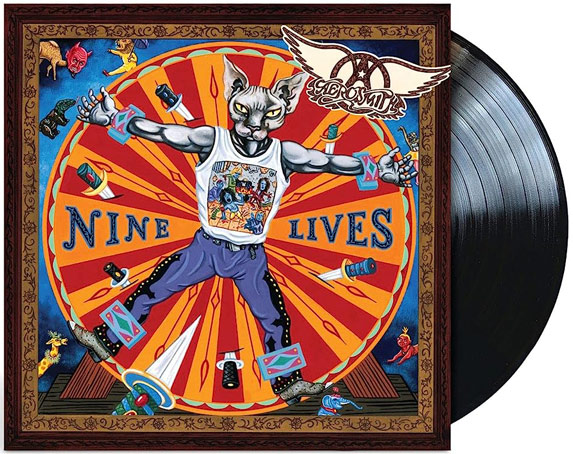 aerosmith nine lives vinyl lp edition 50th