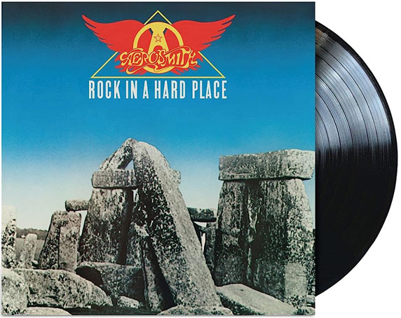 aerosmith rock hard place vinyl lp ediiton 2023 50 anniversaire