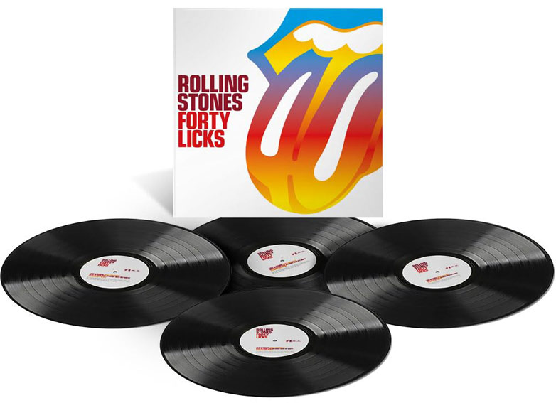 Rolling stones forty licks 4 vinyles lp edition 2023