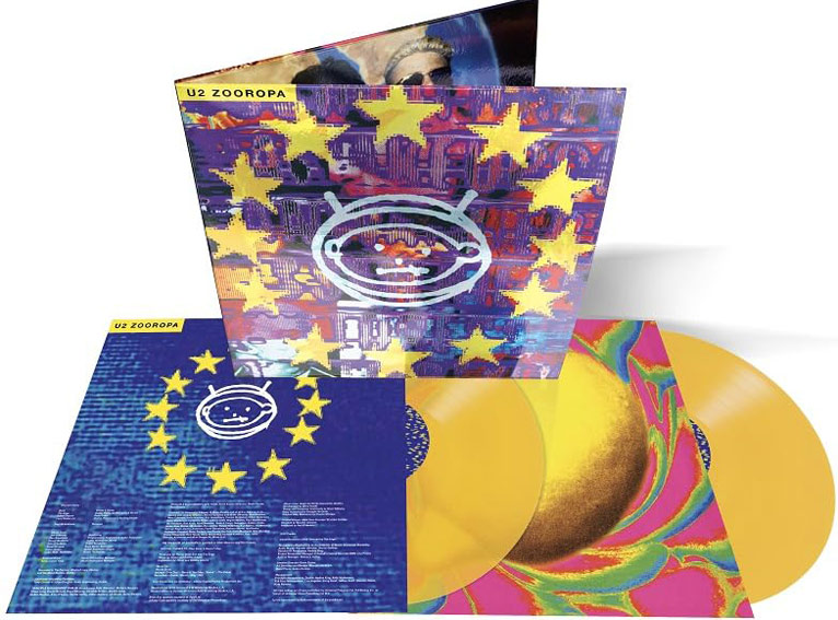 U2 zooropa edition double vinyle LP 2P 30th anniversary