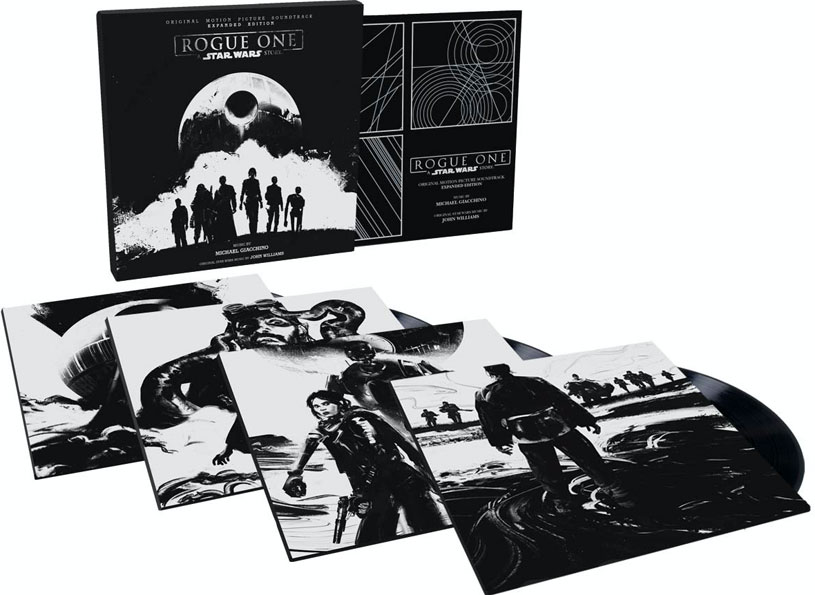 Star Wars rogue one expanded edition vinyl lp 4lp collector