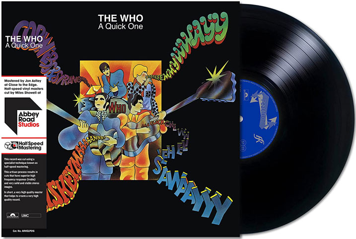 The who quick one vinyl lp abbey road halfspeed master edition