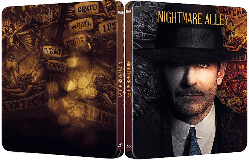 nightmare alley steelbook collector bluray dvd