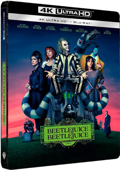 Beetlejuice beetlejuice 2 steelbook collector bluray 4k edition fr franec