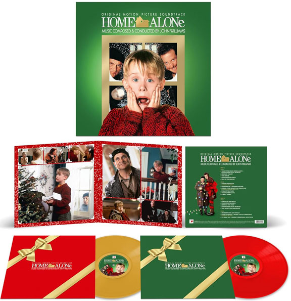 Home Alone maman rate avion ost soundtrack vinyl lp 2lp edition collector noel 2024