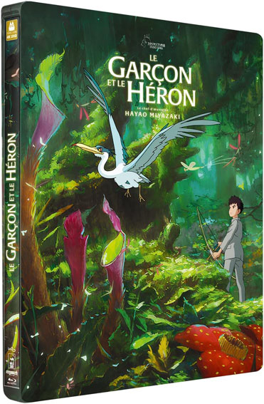 Le garcon et le heron steelbook blurya 4k ultra hd edition collector miyazaki