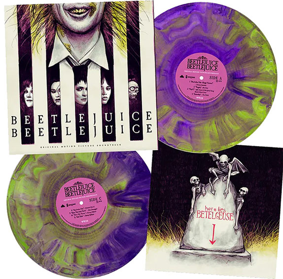 beetlejuice beetlejuice 2 Vinyl Lp edition collector ost soundtrack bande originale