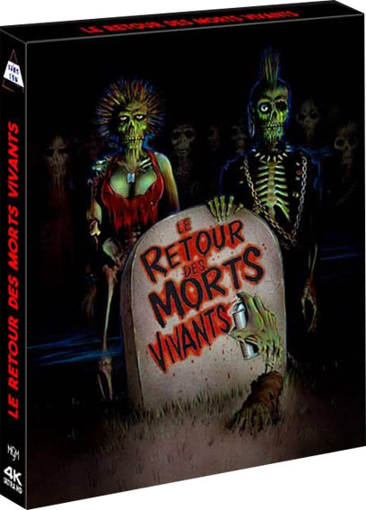 le retour des morts vivants bluray 4k ultra hd coffret collector