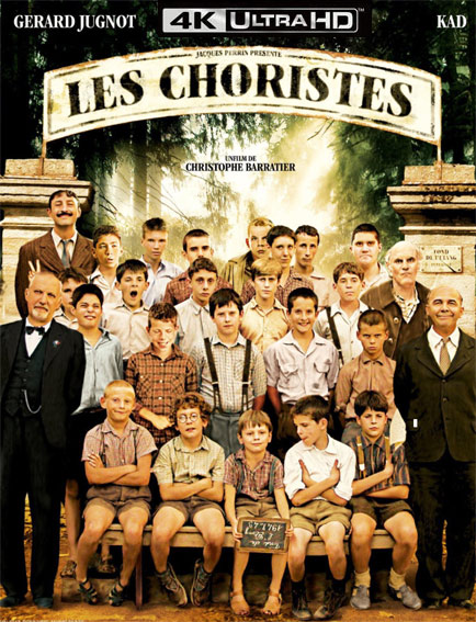 les choristes bluray 4k ultra hd edition