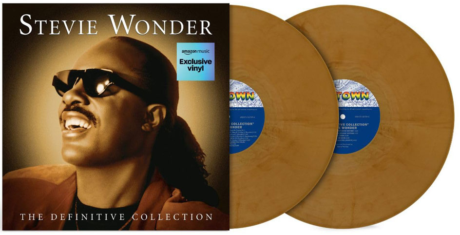 Stevie Wonder definitiv collection best of double vinyl lp or gold