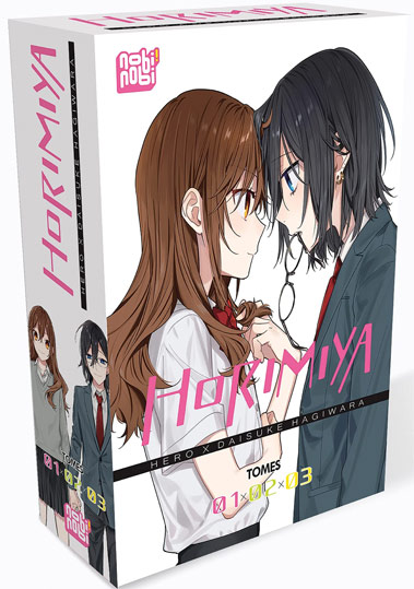 Manga Horimiya coffret 3 tomes noel
