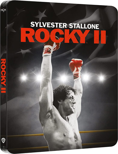 Rocky II 2 Steelbook Bluray 4K Ultra HD