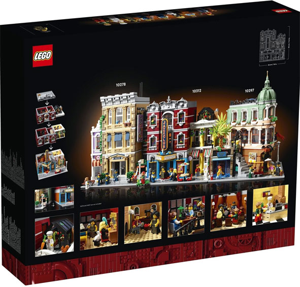 LEGO Modular 10312 Jazz Club collection 2023