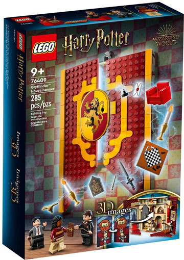 Lego Harry Potter 76409 griffnodor blason gryfondor