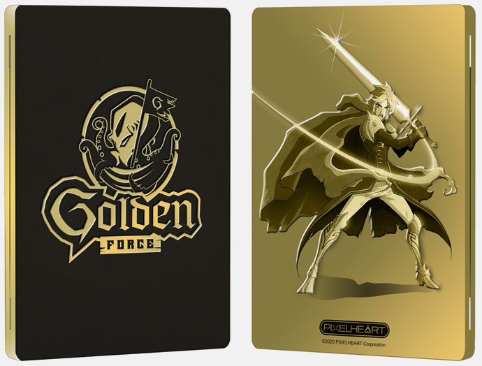 Golden force Steelbook edition limiteee ps4 nintendo switch