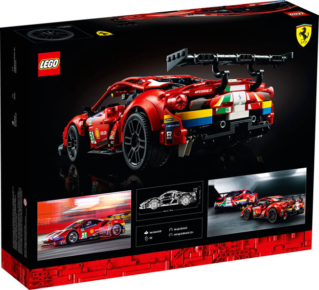 Lego technic 42125 ferrari collection 488