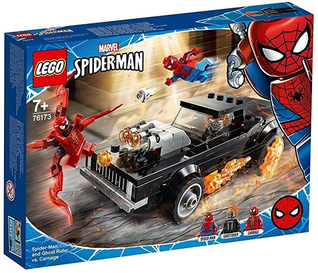 lego marvel spiderman ghostrider collection 2021