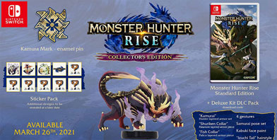 0 jeu nintendo monster hunter rise