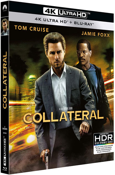 collateral blu ray 4K Ultra HD version hdr combo bluray