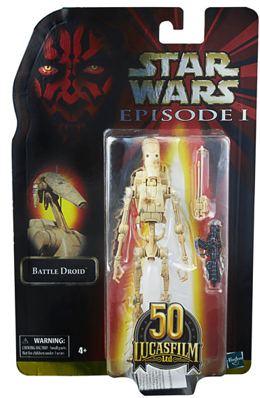 Figurine Droide menace fantome Hasbro Star Wars Black Series Lucasfilm 50