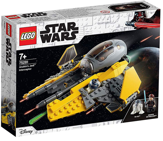 LEGO Star Wars 75281 intercepteur Jedi Anakin Jedi Interceptor