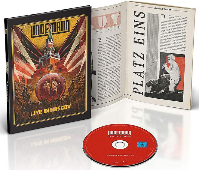 Live in Moscow lindemann Blu ray DVD