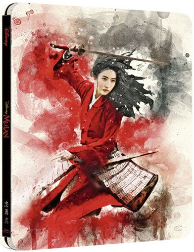 Mulan edition steelbook film disneyBlu ray 4K Ultra HD