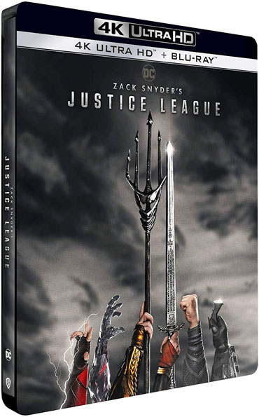 Steelbook collector justice league version longue directors cut Blu ray 4K Ultra HD