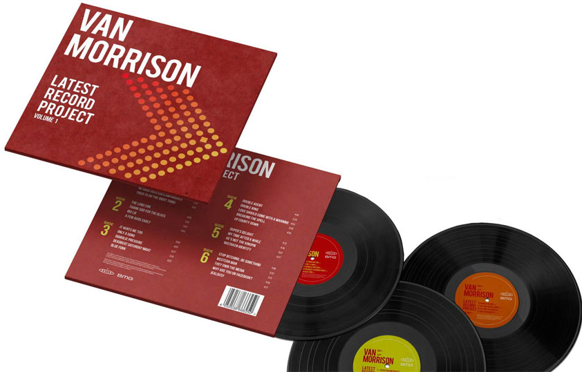 Van morrison coffret 3 Vinyle LP latest record project 2021