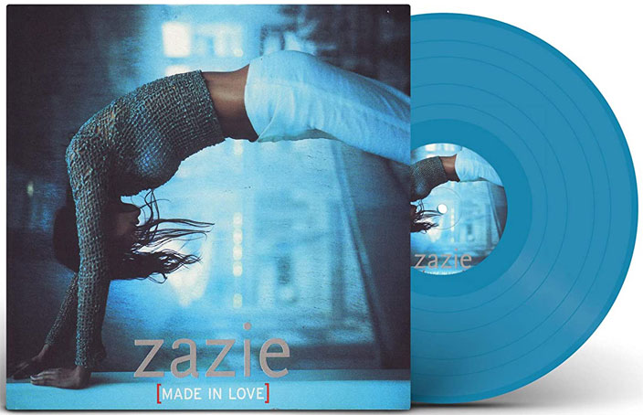 Zazie made in Love vinyle lp colore bleu