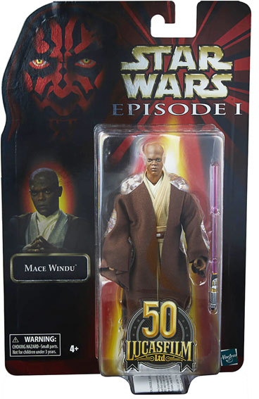 collection 50 Lucasfilm Hasbro Star Wars Black Series windu figurine