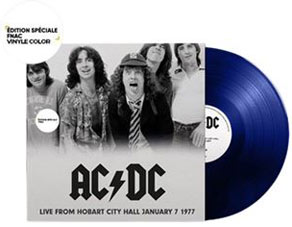 ACDC Vinyle Live From Hobart City Hall