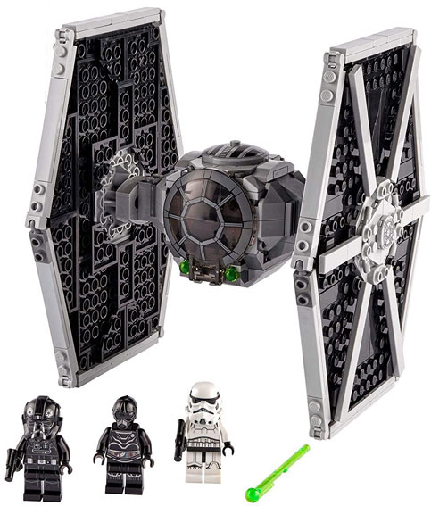 lego star wars 75300 collection visseau TIE Fighter imperial