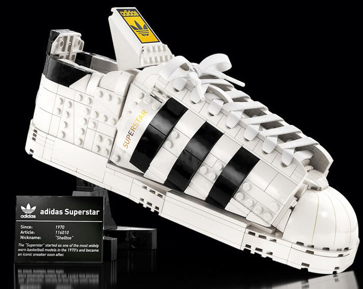 LEGO 10282 sneaker adidas Superstar precommande achat