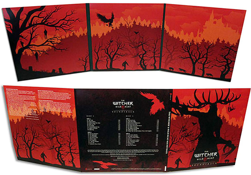 witcher 3 edition collector limitee 4 vinyles lp