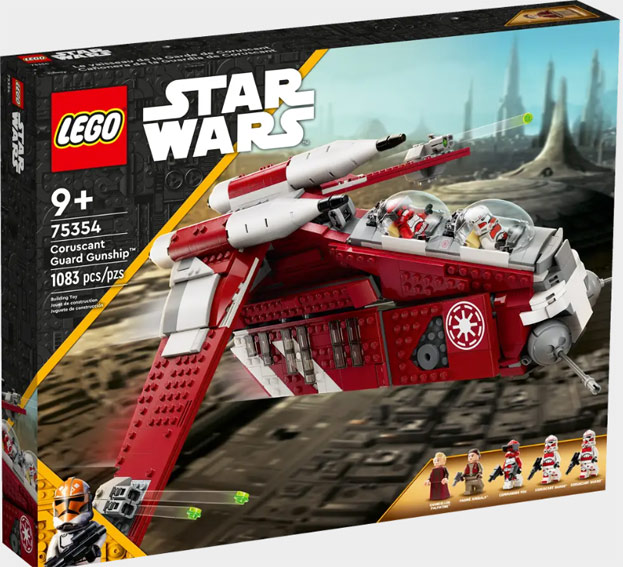 Lego star wars 75354 Coruscant vaisseau guard gunship