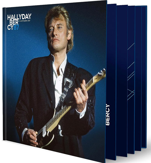 Johnny hallyday bercy 87 coffret collector edition limitee cd vinyle LP DVD