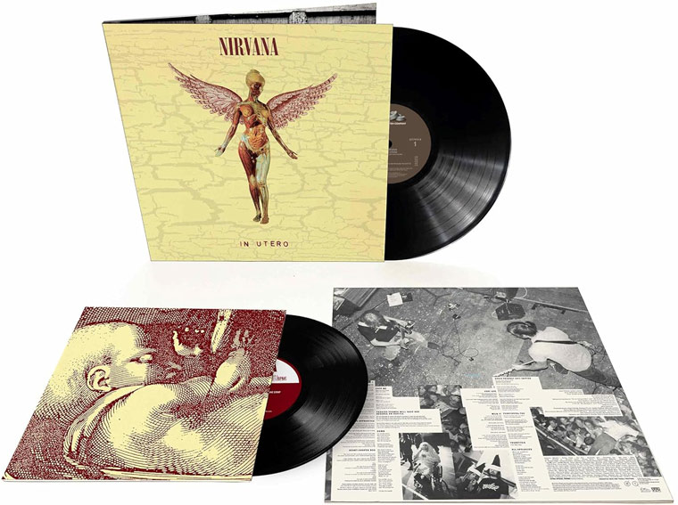 Nirvana in utero album vinyl lp edition collector limitee 35th anniversary