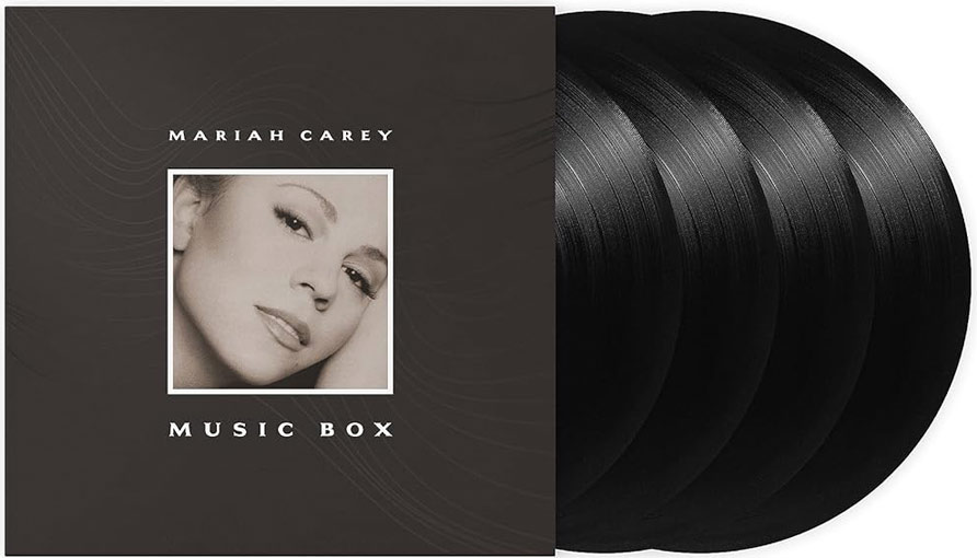 Mariah carey music box coffret collector edition 4 vinyl LP 4LP 30th anniversary